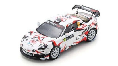 Immagine di ALPINE A110 N.60 4th RALLY MONTE CARLO 2024 FUMAL-ESCARTEFIGUE 1:43