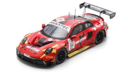 Immagine di PORSCHE 911 GT3 R N.911 24 H SPA 2024 STURM-LALYKHIN-BACKLER 1:43