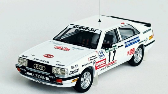 Immagine di AUDI COUPE QUATTRO 6th RALLY OF PORTUGAL 1987 FISCHER-ZELTNER 1:43