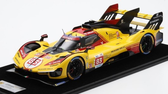 Immagine di FERRARI 499P N.83 LE MANS 2024 KUBICA-SHWARTZMAN-YE 1:12