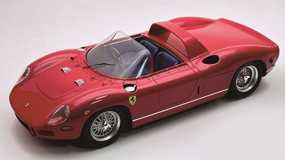 Immagine di FERRARI 330P PRESS VERSION 1965 RED 1:18