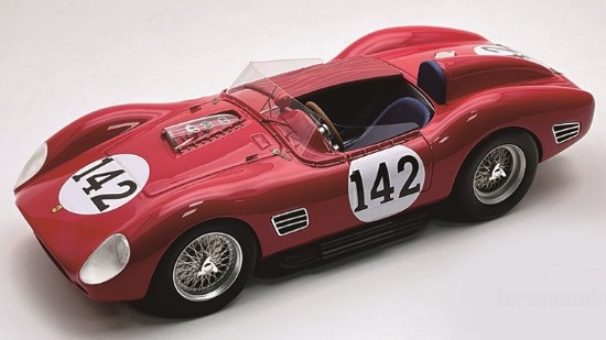 Immagine di FERRARI DINO 196 S N.142 TARGA FLORIO 1959 CABIANCA-SCARLATTI 1:18