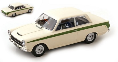 Immagine di FORD LOTUS CORTINA 1963 WHITE 1:18