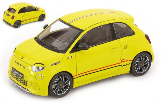 Immagine di FIAT 500e ABARTH 2024 YELLOW 1:18