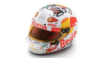 Immagine di CASCO YUKI TSUNODA ITALY GP 2024 RB HONDA 1:5