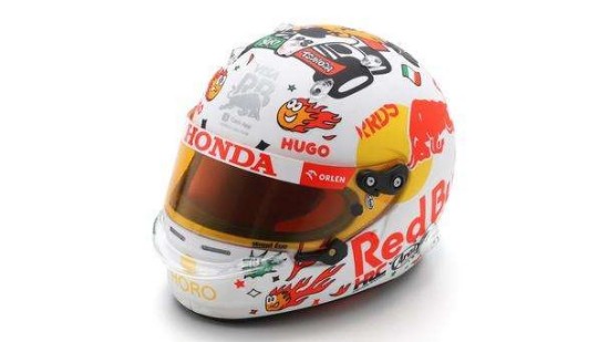 Immagine di CASCO YUKI TSUNODA ITALY GP 2024 RB HONDA 1:5