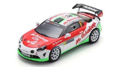 Immagine di ALPINE A110 N.61 1st RGT RALLY MONTE CARLO 2024 BAFFOUN-DUPUY 1:43