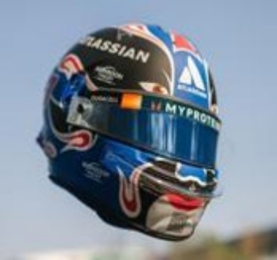 Immagine di CASCO ALEXANDER ALBON CHINA GP 2025 WILLIAMS 1:5