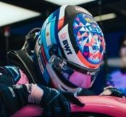 Immagine di CASCO FRANCO COLAPINTO BWT ALPINE 2025 1:5