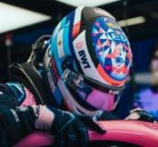 Immagine di CASCO FRANCO COLAPINTO BWT ALPINE 2025 1:5