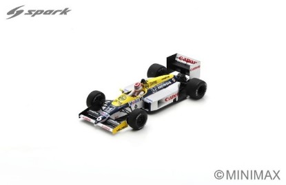 Immagine di WILLIAMS FW11 N.6 WINNER BRAZIL GP 1986 NELSON PIQUET 1:18