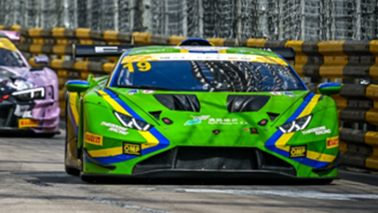 Immagine di LAMBORGHINI HURACAN GT3 N.19 WORLD CUP MACAU 2024 MATTEO CAIROLI 1:43