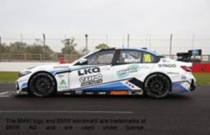 Immagine di BMW 330i N.16 LKQ EURO CAR PARTS WSR BTCC 2025 AIDAN MOFFAT 1:43
