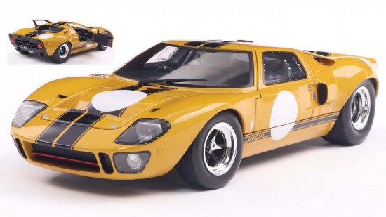 Immagine di FORD GT40 MK.1 1968 YELLOW 1:18