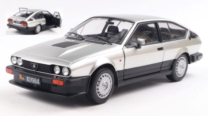 Immagine di ALFA ROMEO GTV6 1984 SILVER 1:18