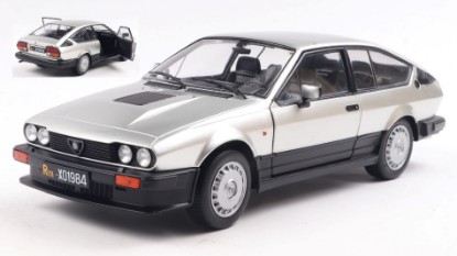 Immagine di ALFA ROMEO GTV6 1984 SILVER 1:18