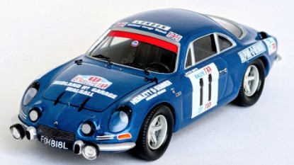Immagine di ALPINE A110 TAP RALLY 1968 BLAIN-MELVILLE 1:43
