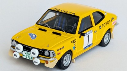 Immagine di TOYOTA COROLLA LEVIN 1st NORDLAND RALLY 1974 ANDERSSON-HERTZ 1:43