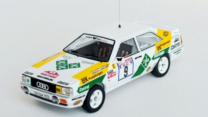 Immagine di AUDI COUPE QUATTRO 2nd HUNSRUCK RALLY 1987 SCHWARZ-HOSCH 1:43