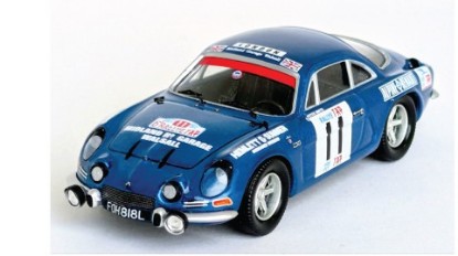 Immagine di ALPINE A110 TAP RALLY 1972 SMITH-RUSSELL 1:43