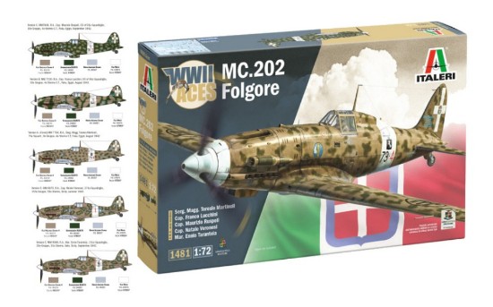 Immagine di MC 202 FOLGORE ACES KIT 1:72