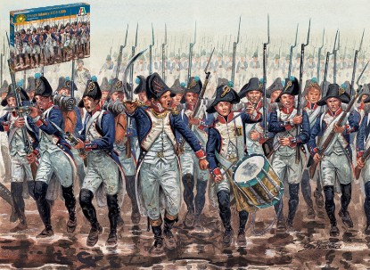 Immagine di FRENCH INFANTRY 1800-1805 KIT 1:72