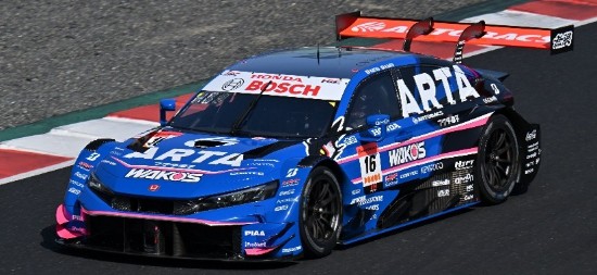 Immagine di HONDA CIVIC TYPE R-GT N.16 SUPER GT500 2025 H.OTSU-R.SATO 1:64