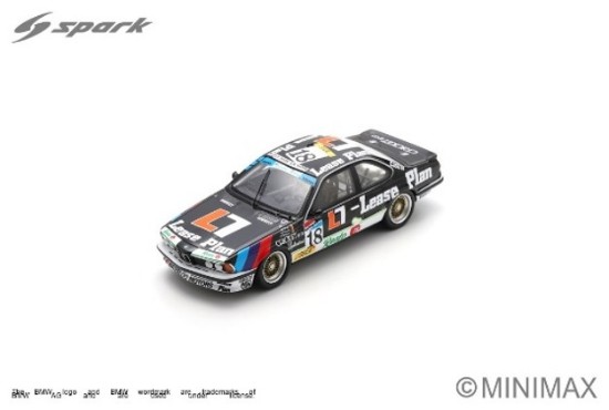 Immagine di BMW 635 CSi N.18 24 H SPA 1987 M.DUEZ-P.VERELLEN-P.WITMEUR 1:43