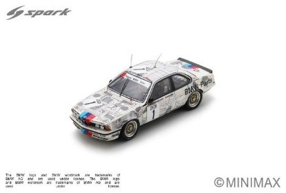 Immagine di BMW 635 CSi N.1 24 H SPA 1984 QUESTER-STUCK-WEAVER 1:43