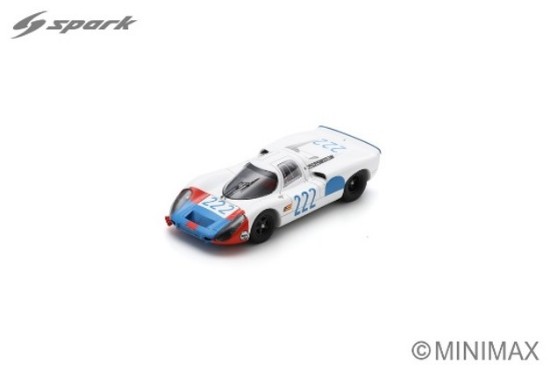 Immagine di PORSCHE 907 N.222 4th TARGA FLORIO 1968 H.HERRMANN-J.NEERPASCH 1:43