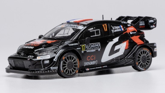 Immagine di TOYOTA GR YARIS N.17 RALLY1 MONTE CARLO 2025 OGIER-LANDAIS 1:43