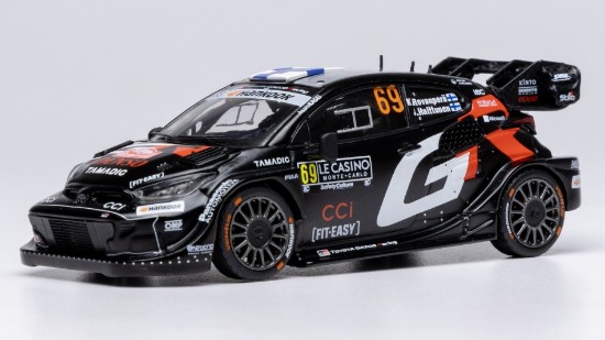 Immagine di TOYOTA GR YARIS N.69 RALLY1 MONTE CARLO 2025 ROVANPERA-HALLTUNEN 1:43