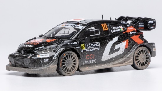 Immagine di TOYOTA GR YARIS N.18 RALLY1 MONTE CARLO 2025 KATSUTA-JOHNSTON 1:43