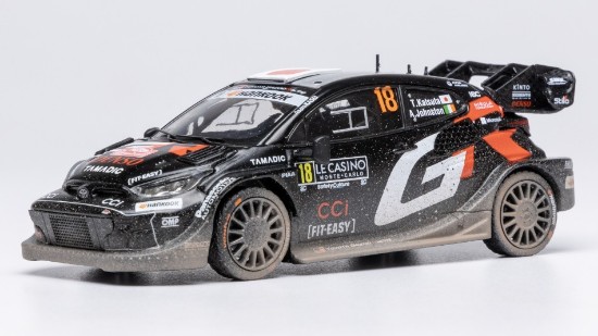 Immagine di TOYOTA GR YARIS N.18 RALLY1 MONTE CARLO 2025 KATSUTA-JOHNSTON 1:43