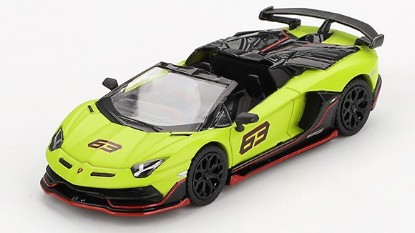 Immagine di LAMBORGHINI AVENTADOR SVJ 63 ROADSTER 2022 VERDE SHOCK 1:64