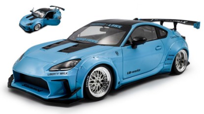 Immagine di TOYOTA GR86 LBWK BODY KIT COUPE 2024 BABY BLUE 1:18