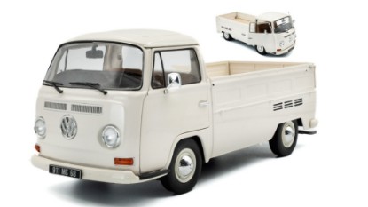 Immagine di VOLKSWAGEN T2 PICK-UP 1968 WHITE 1:18
