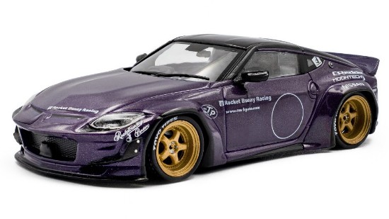 Immagine di NISSAN 400Z COUPE ROCKET BUNNY 2022 PURPLE 1:43