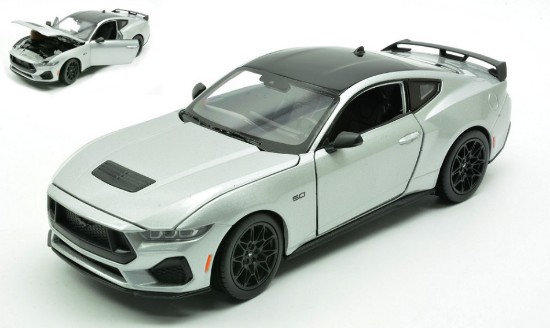 Immagine di FORD MUSTANG GT 2024 SILVER 1:25
