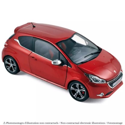 Immagine di PEUGEOT 208 GTI 2013 ROUGE RUBIS 1:18