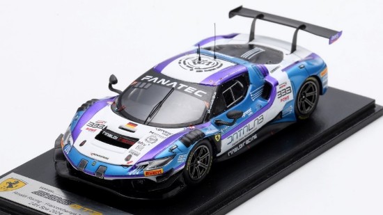 Immagine di FERRARI 296 GT3 N.333 24H SPA HOOK-FERNANDEZ LASER-CRESTANI-PEREL 1:43