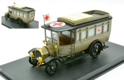 Immagine di FIAT 15 TER AMBULANZA CROCE ROSSA ITALIANA 1:43