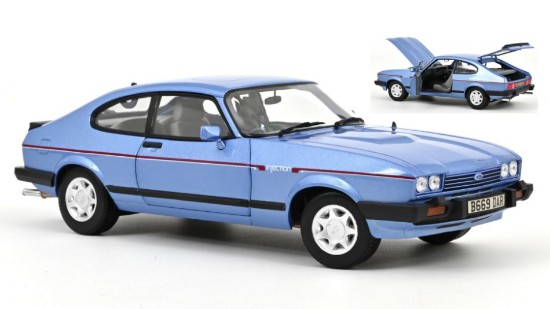 Immagine di FORD CAPRI Mk.III 2.8 INJECTION RHD 1984 PARIS BLUE METALLIC 1:18