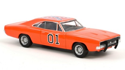 Immagine di DODGE CHARGER 1969 "GENERAL LEE-DUKE OF HAZZARD" JET-CAR REPROD.1:43
