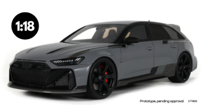 Immagine di AUDI RS 6 GT 2024 GREY 1:18
