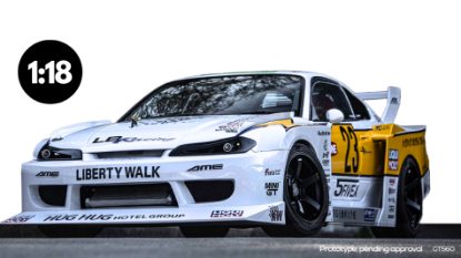 Immagine di NISSAN S15 SILVA LB
SUPER SILHOUETTE 2021 WHITE 1:18