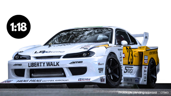 Immagine di NISSAN S15 SILVA LB
SUPER SILHOUETTE 2021 WHITE 1:18