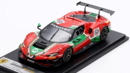 Immagine di FERRARI 296 GT3 N.52 2nd BRONZE CL.24H SPA MACH.-MACH.-BERT.-MOSCA 1:43