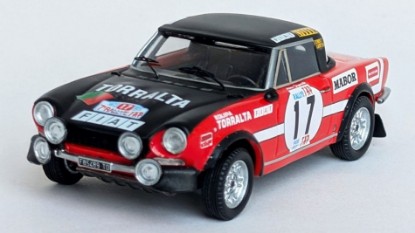 Immagine di FIAT 124 SPORT SPIDER 1600 TAP RALLY 1973 FIGUEIREDO-BARATA 1:43