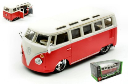 Immagine di VW VAN SAMBA CREAM/RED 1:32